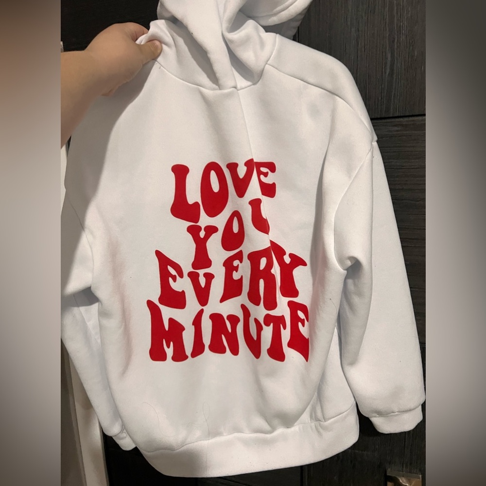 shein. Love you every minute hoodie women
